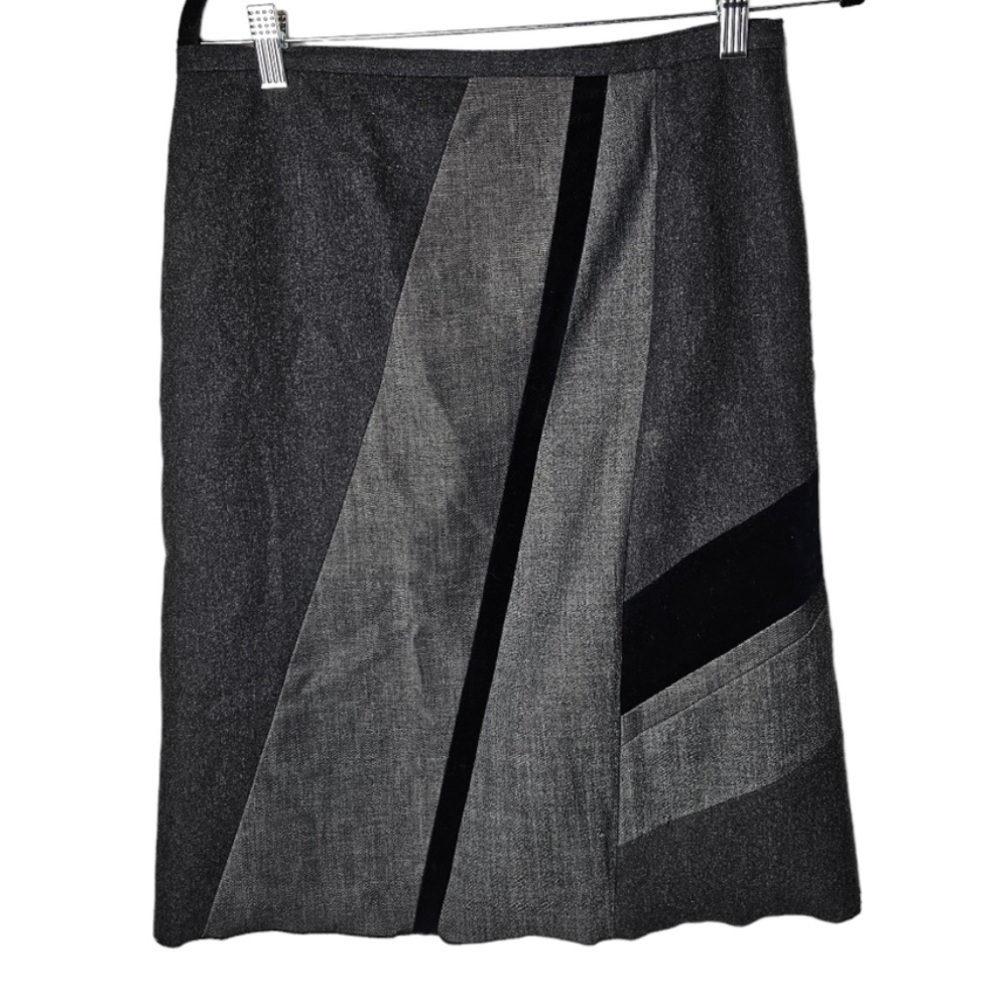 Teenflo Judith & Charles Patchwork Wool Cashmere Skirt